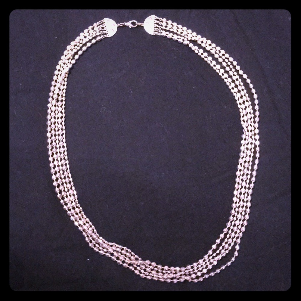 Silver necklace
